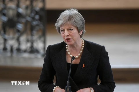 Thủ tướng Anh Theresa May. (Nguồn: AFP/TTXVN)