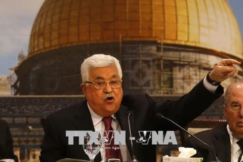 Tổng thống Palestine Mahmoud Abbas. (Nguồn: THX/TTXVN) 