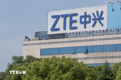  Trụ sở ZTE ở Thượng Hải, Trung Quốc. (Nguồn: AFP/TTXVN)
