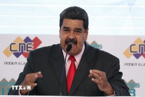 Tổng thống Venezuela Nicolas Maduro. (Nguồn: EFE/TTXVN)