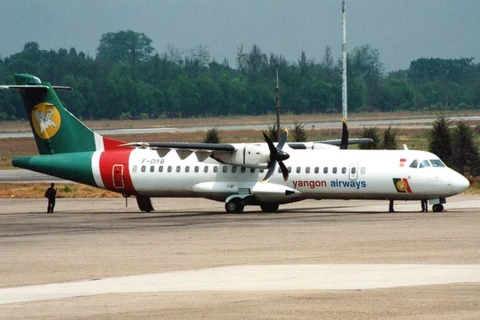Máy bay của hãng Yangon Airways. (Nguồn: flyinmyanmar.wordpress.com)