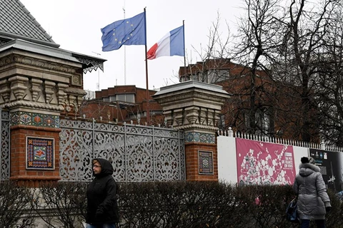Đại sứ quán Pháp tại Moskva. (Nguồn: AFP)