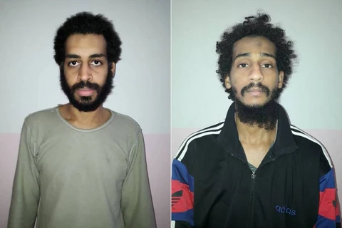 Hai nghi phạm Alexanda Amon Kotey (trái) và El Shafee Elsheikh. (Nguồn: Reuters)