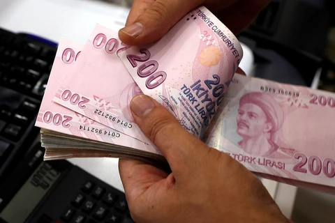Đồng lira của Thổ Nhĩ Kỳ. (Nguồn: Reuters)