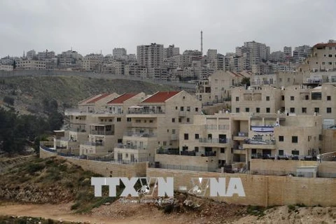 Toàn cảnh một khu định cư của Israel ở Đông Jerusalem. (Nguồn: AFP/TTXVN)
