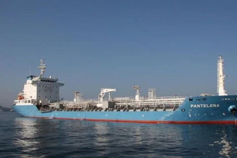 Tàu chở dầu Pantelena. (Nguồn: scmp.com)