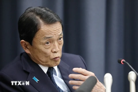 Bộ trưởng Tài chính Nhật Bản Taro Aso. (Nguồn: AFP/TTXVN)