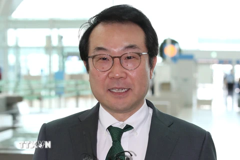 Đặc phái viên thuộc Bộ Ngoại giao Hàn Quốc phụ trách các vấn đề an ninh và hòa bình trên Bán đảo Triều Tiên Lee Do-hoon. (Nguồn: Yonhap/TTXVN)