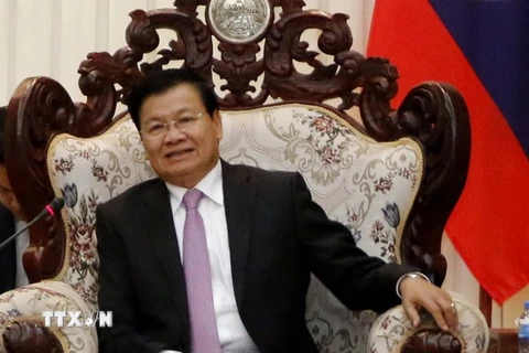 Thủ tướng Lào Thongloun Sisoulith sẽ tham dự diễn đàn WEF ASEAN 2018. (Ảnh: Phạm Kiên/TTXVN)