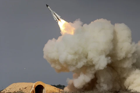 Tên lửa Iran. (Nguồn: AP)