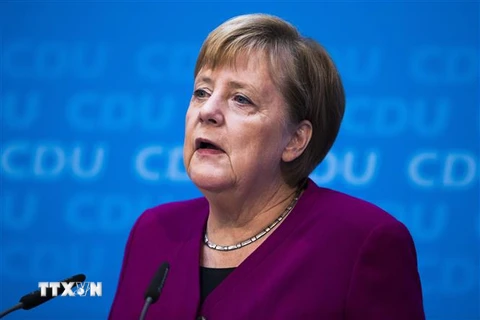 Thủ tướng Đức Angela Merkel. ( Ảnh: AFP/TTXVN)