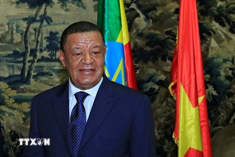 Tổng thống Ethiopia Mulatu Teshome. (Ảnh: Nhan Sáng/TTXVN)