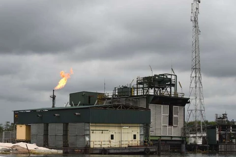 Trạm khí đốt Batan do Chevron của Nigeria. (Nguồn: AFP/Getty)