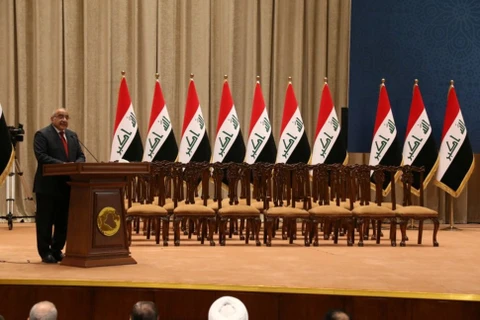 Thủ tướng Iraq Adel Abdul Mahdi tại trụ sở Quốc hội. (Nguồn: Reuters)