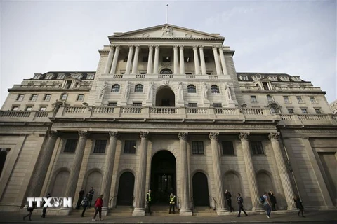 Trụ sở BoE tại thủ đô London. (Nguồn: AFP/TTXVN)