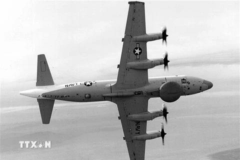 Máy bay do thám EP-3E Aries II của Hải quân Mỹ. (Nguồn: AFP/TTXVN)
