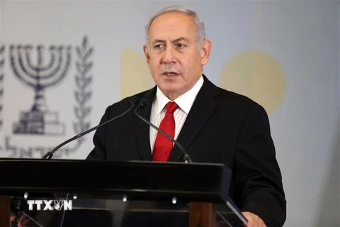 Thủ tướng Israel Benjamin Netanyahu. ( Ảnh: THX/TTXVN)