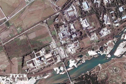 Tổ hợp hạt nhân Yongbyon của Triều Tiên, nằm cách Bình Nhưỡng khoảng 100km về phía bắc. (Ảnh: EPA/TTXVN)