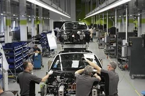 Một doanh nghiệp sản xuất xe hơi của Đức. (Nguồn: Reuters)