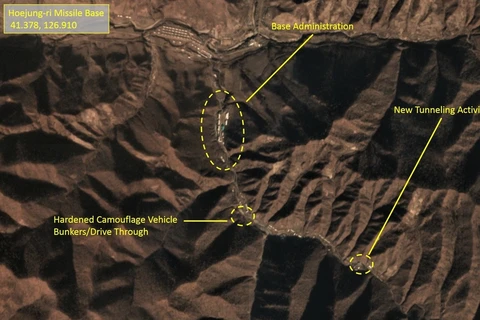 'Triều Tiên vẫn đang tiếp tục nâng cấp cơ sở tên lửa tầm xa'