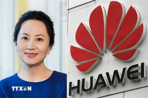 Phó Chủ tịch kiêm Giám đốc tài chính tập đoàn (CFO) của Huawei, bà Mạnh Vãn Chu. (Ảnh: Reuters/TTXVN)