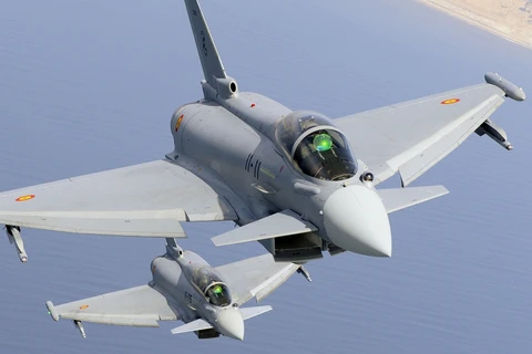 Máy bay tiêm kích Eurofighter Typhoon của quân đội Tây Ban Nha. (Nguồn: eurofighter.com)