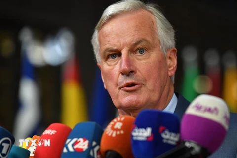 Trưởng đoàn đàm phán Brexit của Liên minh châu Âu (EU) Michel Barnier. (Ảnh: AFP/TTXVN)