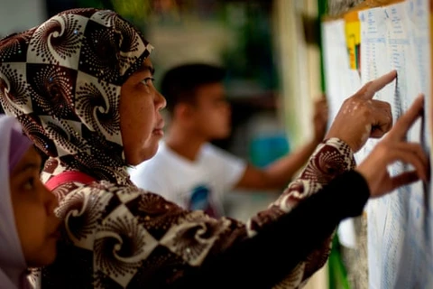 Một cử tri Hồi giáo tại Mindanao. (Nguồn: AFP)