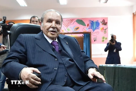 Tổng thống Algeria Abdelaziz Bouteflika. (Nguồn: TTXVN phát)