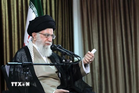 Lãnh tụ tối cao Iran, Đại giáo chủ Ali Khamenei. (Ảnh: AFP/TTXVN)