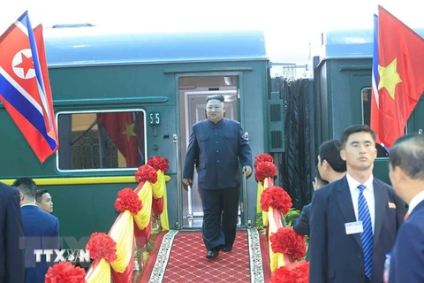 Báo chí Triều Tiên đánh giá cao chuyến thăm Việt Nam của Chủ tịch Kim