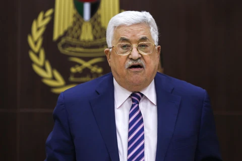 Tổng thống Palestine Mahmoud Abbas. (Nguồn: AFP/TTXVN.)