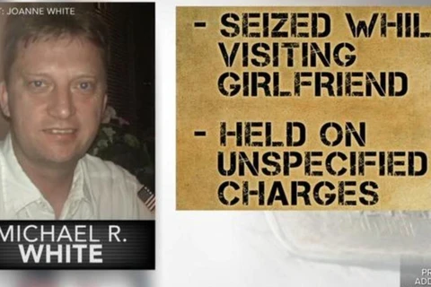Cựu chiến binh hải quân Mỹ Michael White bị bắt tại Iran. (Nguồn: CBS News)