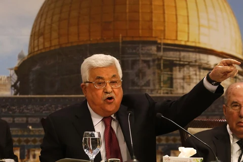Tổng thống Palestine Mahmoud Abbas sẵn sàng gặp Thủ tướng Israel Benjamin Netanyahu. (Nguồn: AFP/TTXVN)