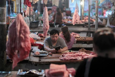 Trung Quốc hủy đơn đặt hàng 1.000 tấn thịt lợn của Mỹ do căng thẳng thương mại giữa hai bên. (Nguồn: Reuters)
