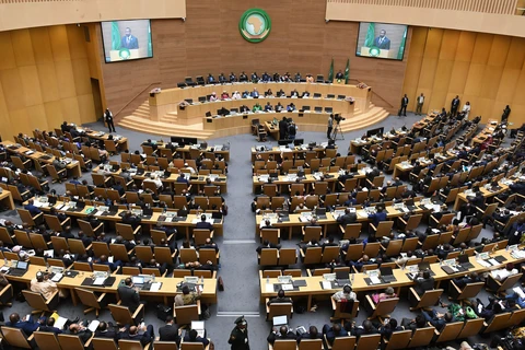 Toàn cảnh một phiên họp Hội đồng Liên minh châu Phi (AU) tại Addis Ababa, Ethiopia, ngày 17/11/2018. (Ảnh: AFP/TTXVN)