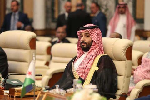 Thái tử Saudi Arabia Mohammed bin Salman dự một hội nghị tại Mecca ngày 31/5/2019. (Ảnh: AFP/TTXVN)