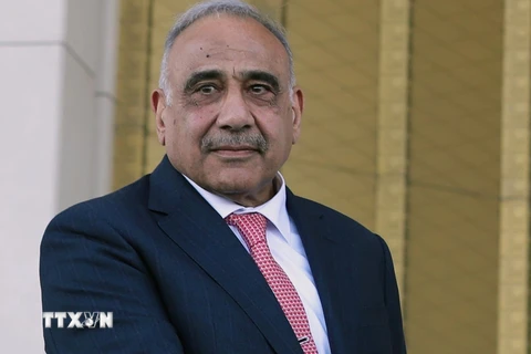 Thủ tướng Iraq Adel Abdul Mahdi. (Ảnh: TTXVN)