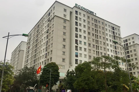 Khu nhà ở xã hội Ecohome 1. (Ảnh: Nguyễn Thắng/TTXVN)