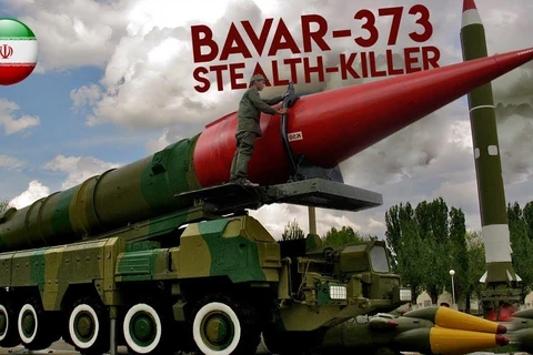Bavar 373 được mô tả là đối thủ cạnh tranh của hệ thống tên lửa S-300 của Nga. (Nguồn: Iran Military)