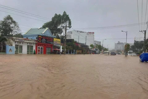 Mưa lớn từ 1-9/8 gây ngập lụt bất thường tại Phú Quốc