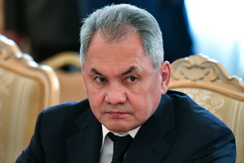 Bộ trưởng Bộ Quốc phòng Nga Sergei Shoigu. (Nguồn: AFP/TTXVN)