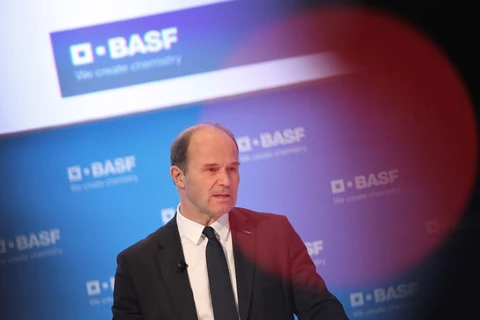 Ông Martin Brudermueller, CEO của công ty hóa chất khổng lồ Đức BASF. (Nguồn: Yahoo News)