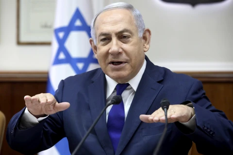 Thủ tướng Israel Benjamin Netanyahu. (Ảnh: AFP/ TTXVN)