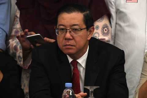 Bộ trưởng Tài chính Malaysia Lim Guan Eng. (Ảnh: AFP/TTXVN)