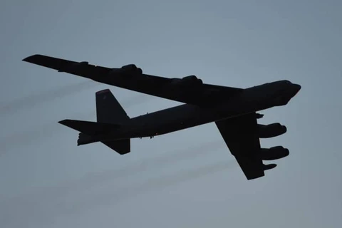 Máy bay ném bom B-52 của Mỹ. (Nguồn: japantimes.co.jp)