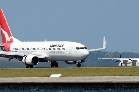 Máy bay Boeing 737 NG của Hãng hàng không Qantas. (Nguồn: Getty)