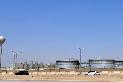 Một cơ sở lọc dầu của Aramco tại Riyadh, Saudi Arabia, ngày 15/9/2019. (Ảnh: AFP/TTXVN)