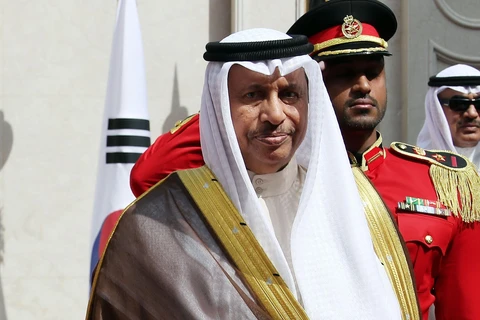 Thủ tướng Kuwait Sheikh Jaber Mubarack Al-Hamad Al-Sabah đã đệ đơn từ chức. (Ảnh: Yonhap/TTXVN)