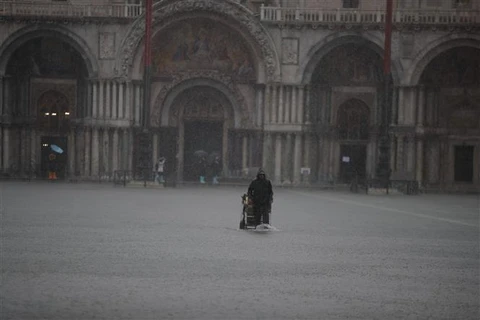 [Video] Ít nhất 2 người thiệt mạng trong trận lụt lịch sử tại Venice